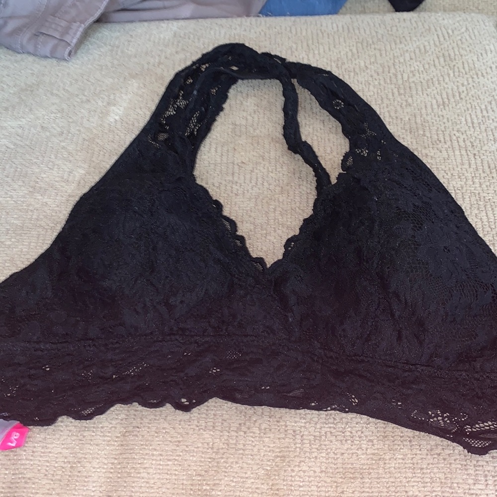 Black bralette